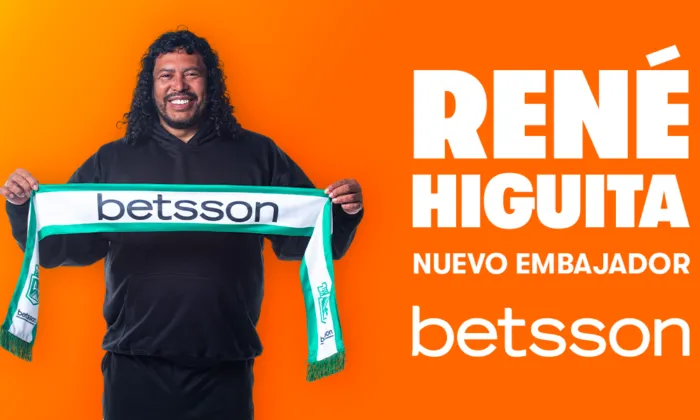 Rene Higuita embajador Betsson