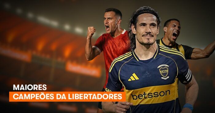 Maiores campeões da Libertadores