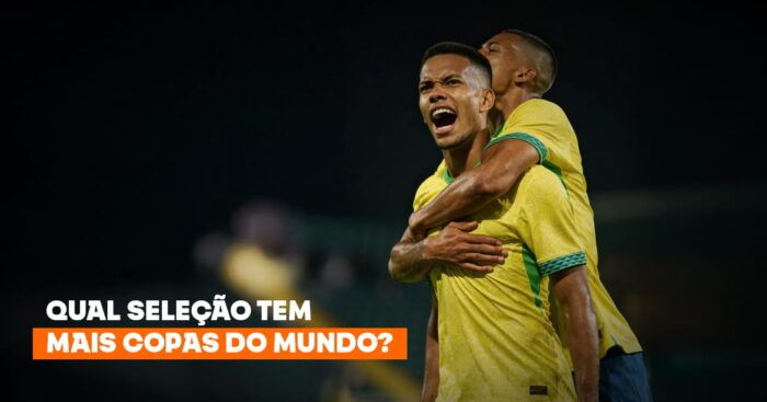 Qual seleção tem mais Copas do Mundo